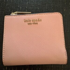 Kate Spade Blush Pink Zip Wallet
